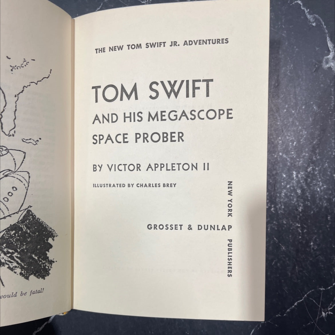 tom swift and his megascope space prober book, by victor appleton ii, 1962 Hardcover image 2