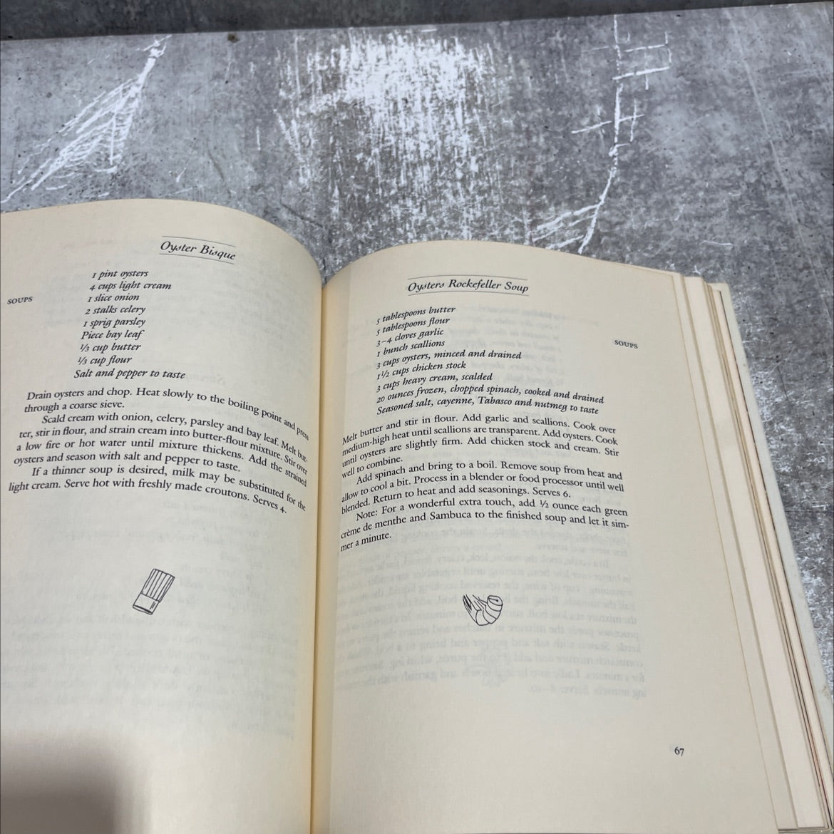 tony's the cookbook book, by George Fuermann, 1986 Hardcover image 4