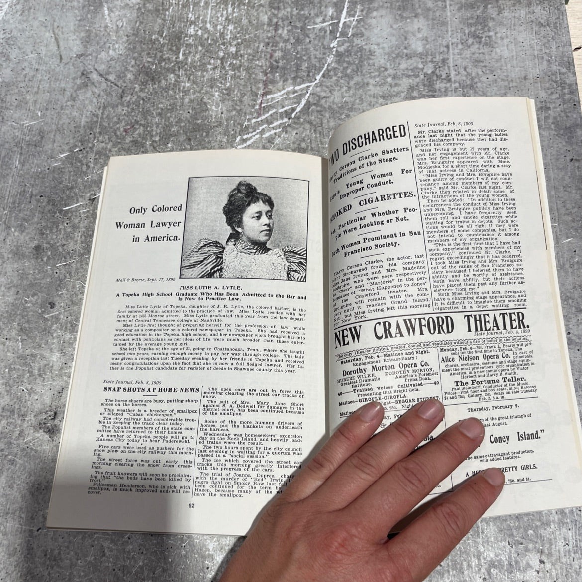 topeka at the turn of the century book, by john w. ripley, robert w. richmond, 1975 Paperback image 4