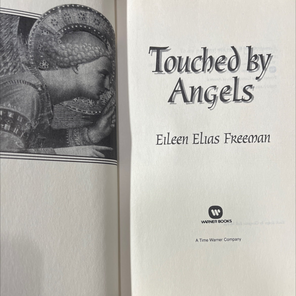 touched by angels book, by Eileen Elias Freeman, 1993 Hardcover image 2