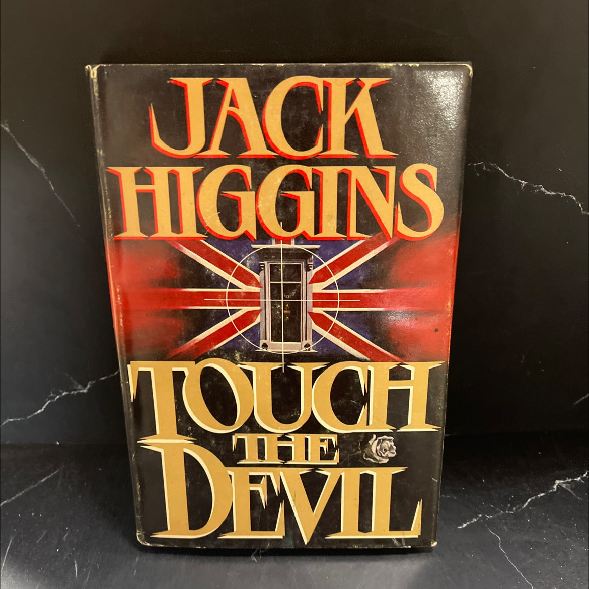 tough devil book, by jack higgins, 1982 Hardcover image 1