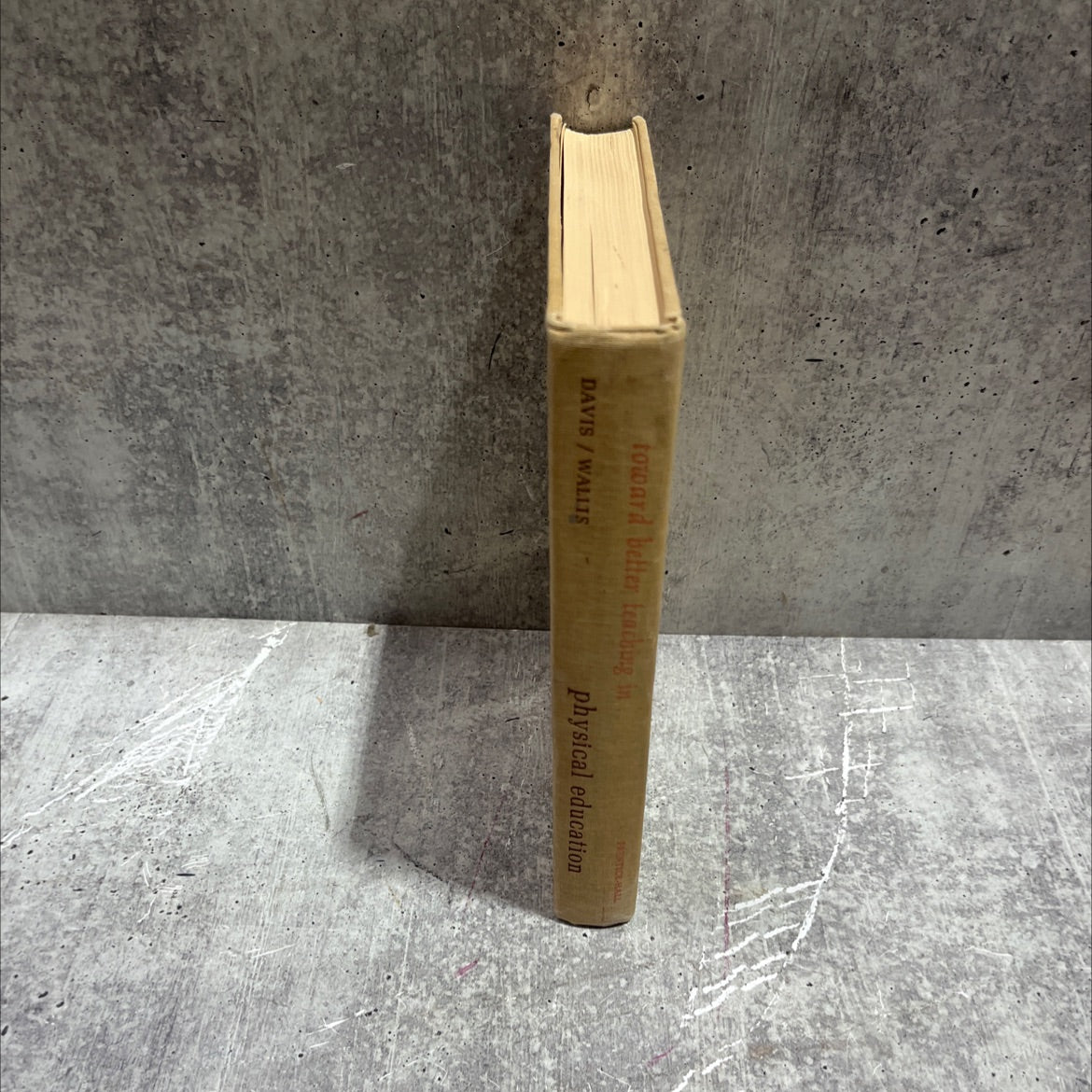 toward better teaching in physical education book, by elwood craig davis, earl l. wallis, 1965 Hardcover image 4