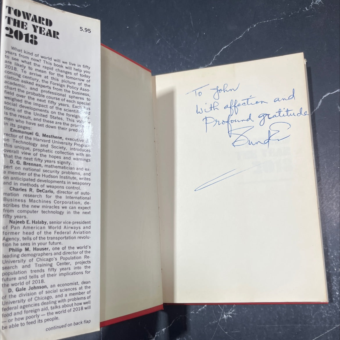 toward the year 2018 book, by foreign policy association, 1968 Hardcover image 4