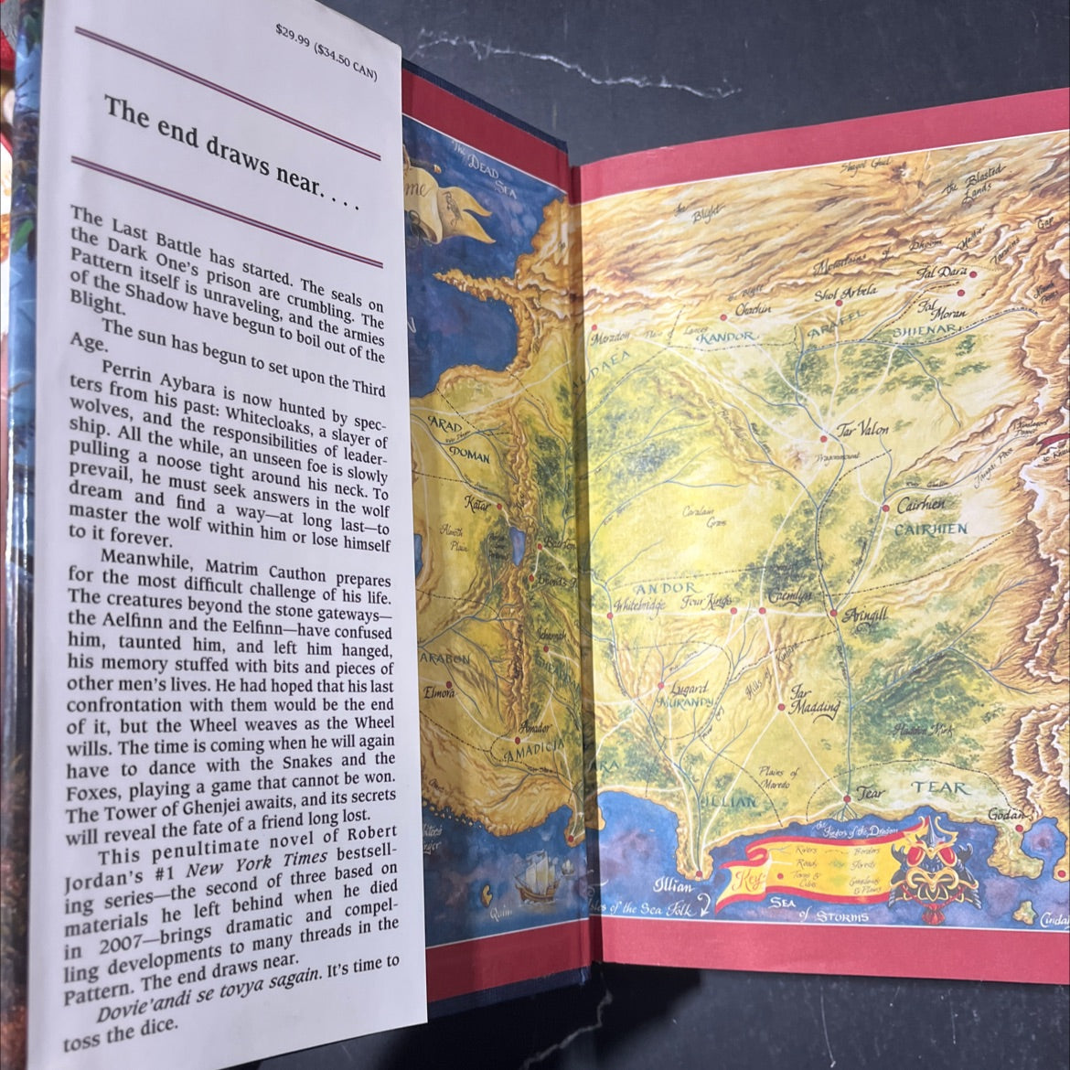 towers of midnight book, by robert jordan and brandon sanderson, 2010 Hardcover image 4