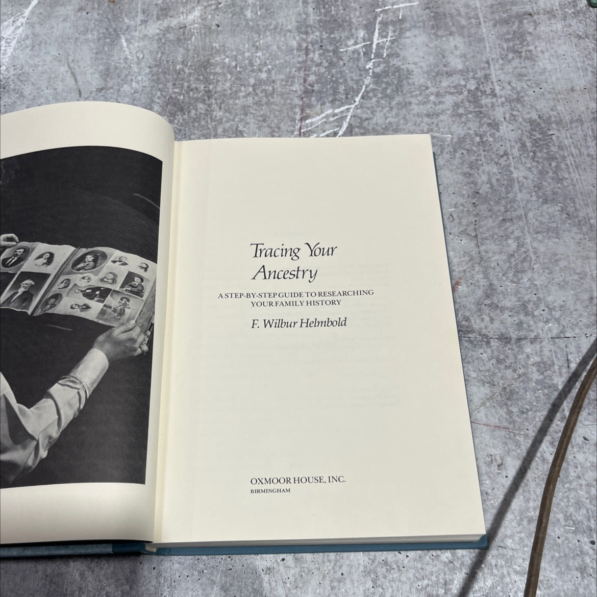 tracing your ancestry book, by f. wilbur helmbold, 1976 Hardcover image 2