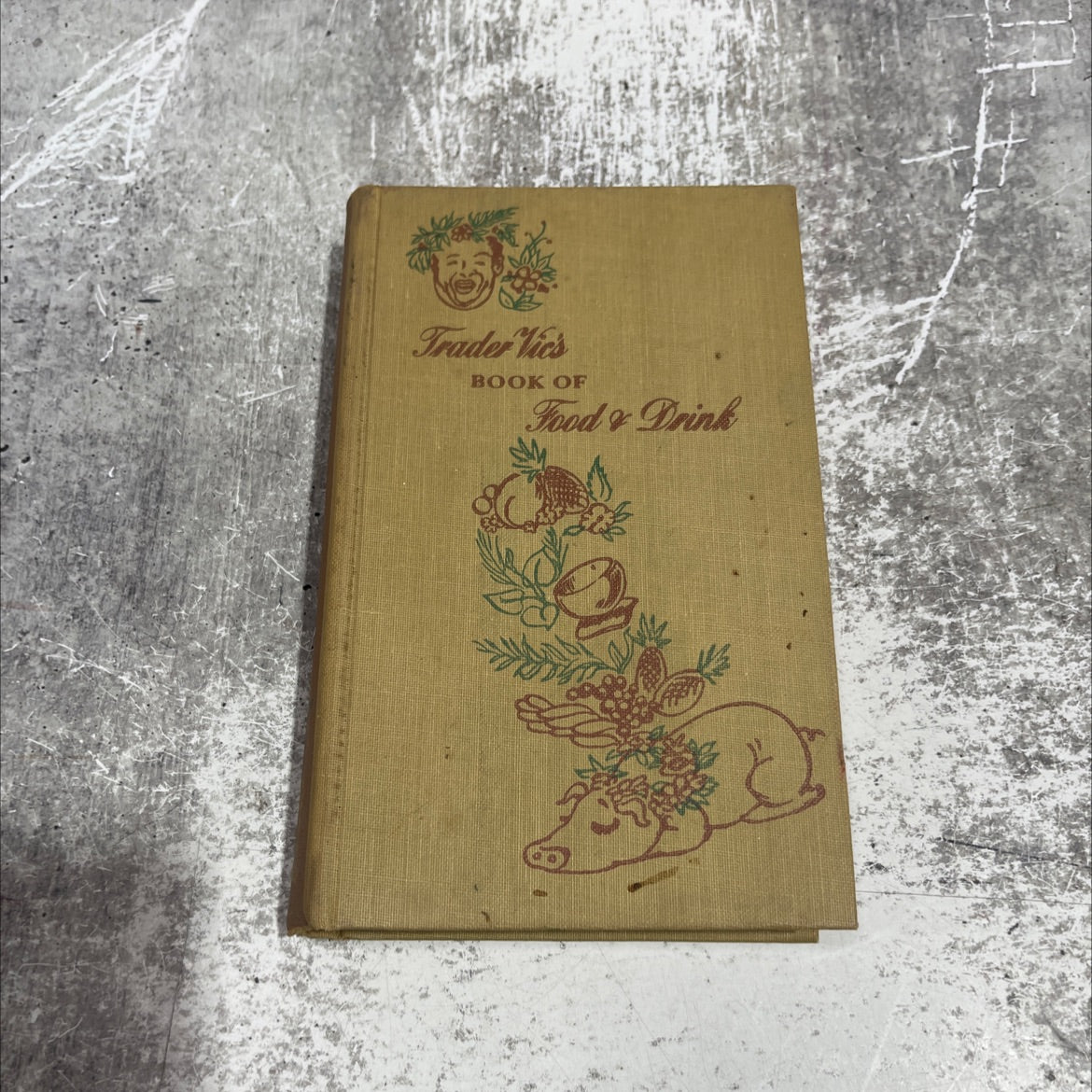 trader vic's book of food & drink book, by unknown, 1946 Hardcover image 1