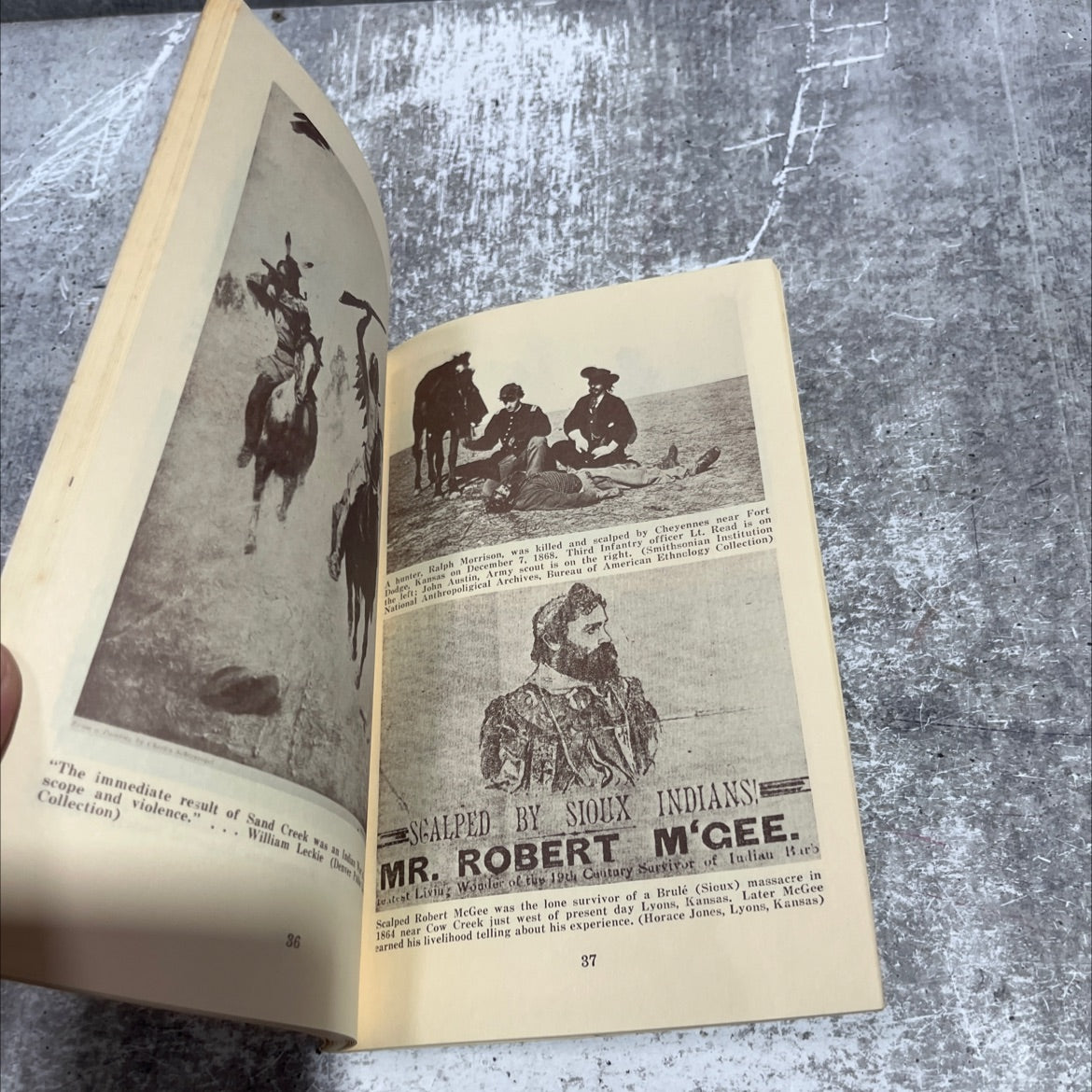 trail dust a quick picture history of the santa fe trail book, by Gene and Mary Martin, 1972 Paperback image 4