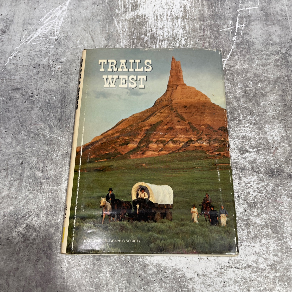trails west book, by marc sons, wallace stegner, charles mccarry, robert lasalt, don dedera, louis de la haba, 1979 image 1