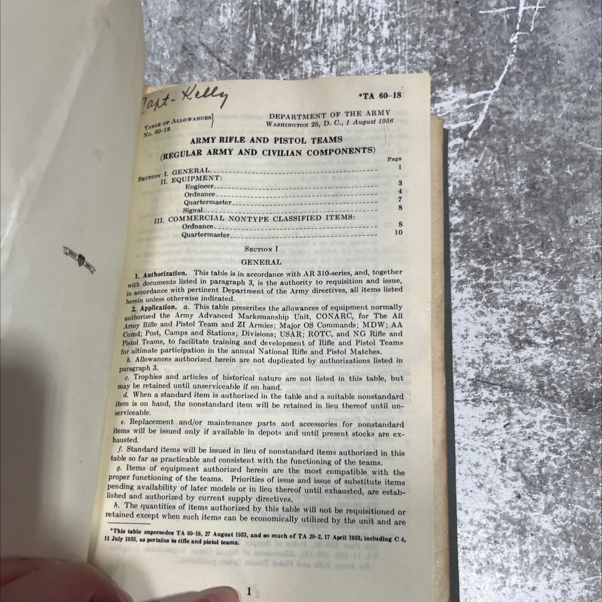 training regulations 320-10 book, by e. a. kelly, 1924 Hardcover image 3