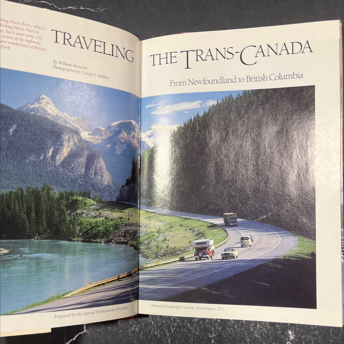 traveling the trans-canada book, by william howarth, 1987 Hardcover image 2