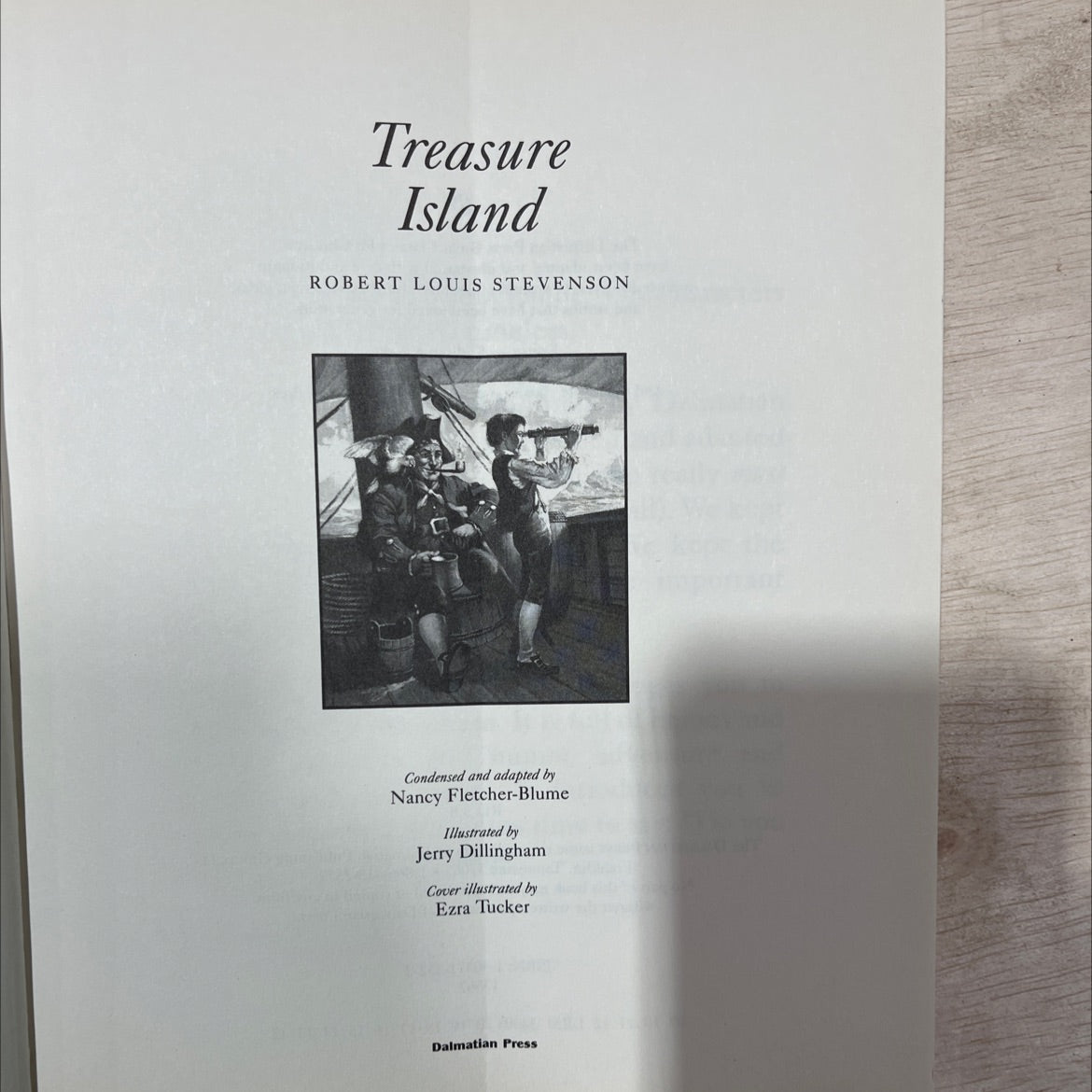 treasure island book, by robert louis stevenson, 2009 Hardcover image 2