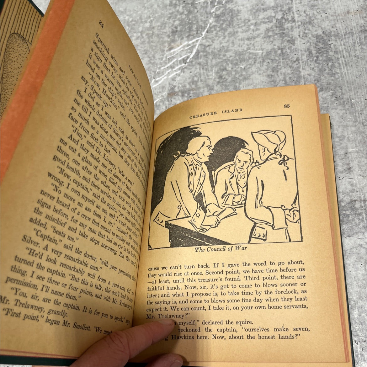 treasure island book, by robert louis stevenson, unknown Hardcover image 3