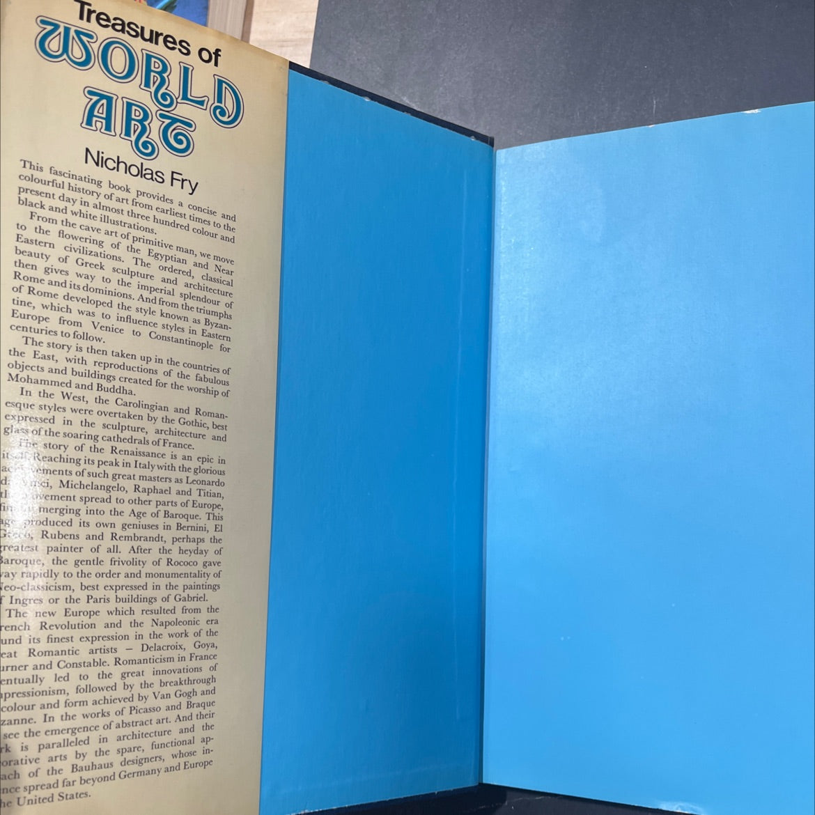 treasures of world arg book, by nicholas fry, 1975 Hardcover image 4