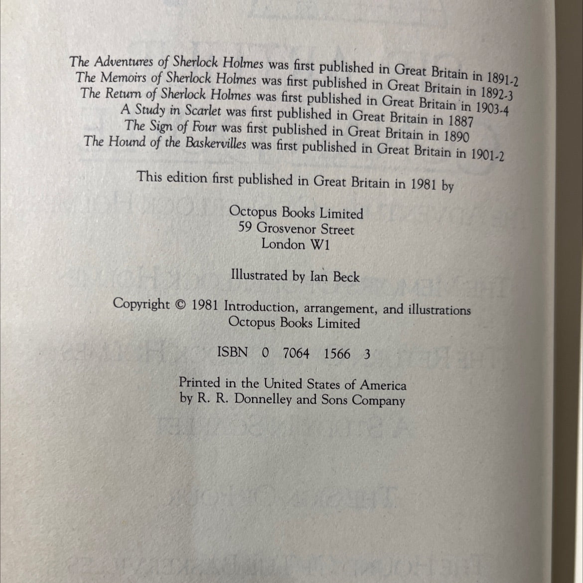 treasury of world masterpieces sir arthur conan doyle the adventures of sherlock holmes the memoirs of sherlock holmes image 3