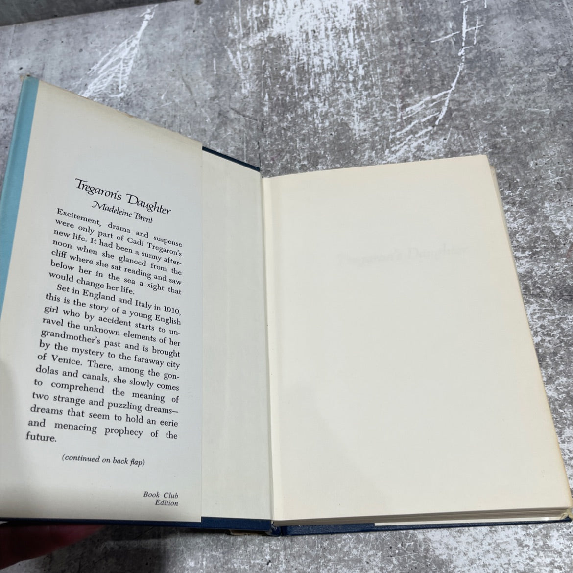 tregaron's daughter book, by madeleine brent, 1971 Hardcover image 4