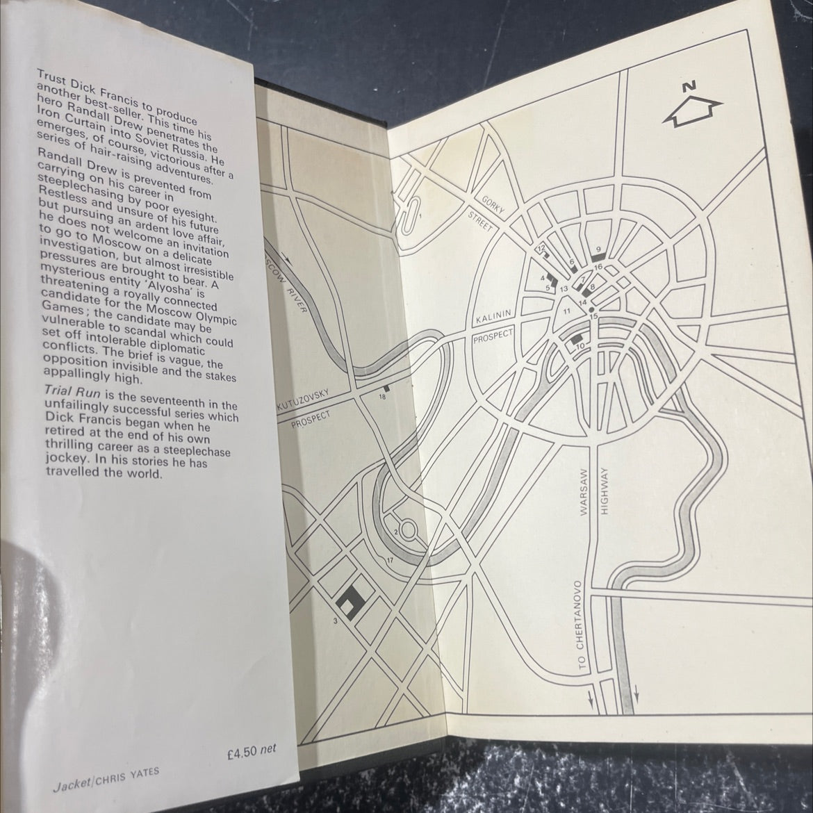 trial run book, by dick francis, 1978 Hardcover image 4