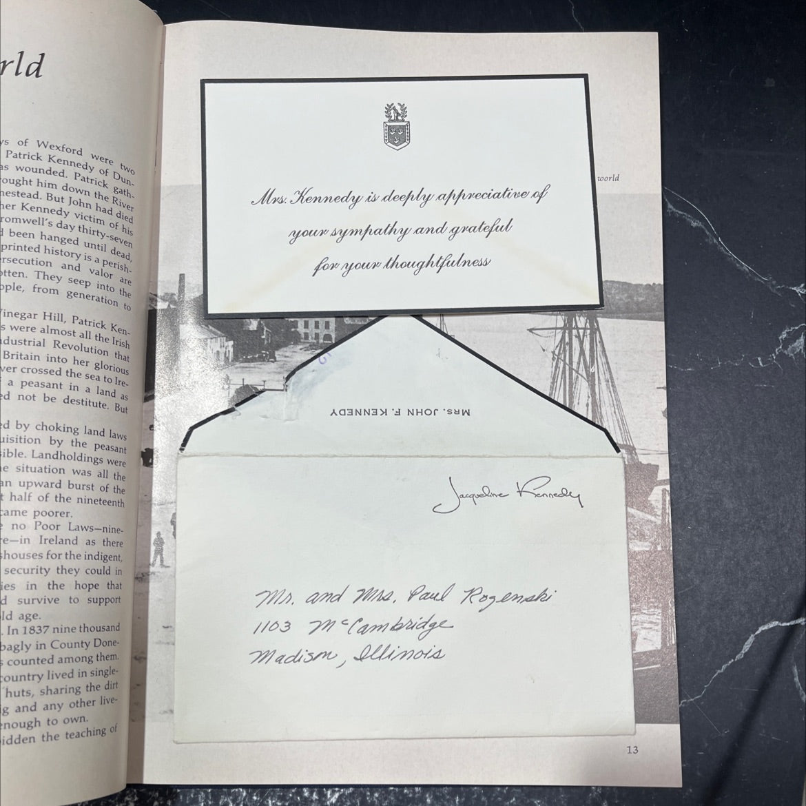 triumph and tragedy the story of the kennedys book, by Sidney C. Moody Jr., Jules Loh, John Barbour, Bernard Gavzer, image 4