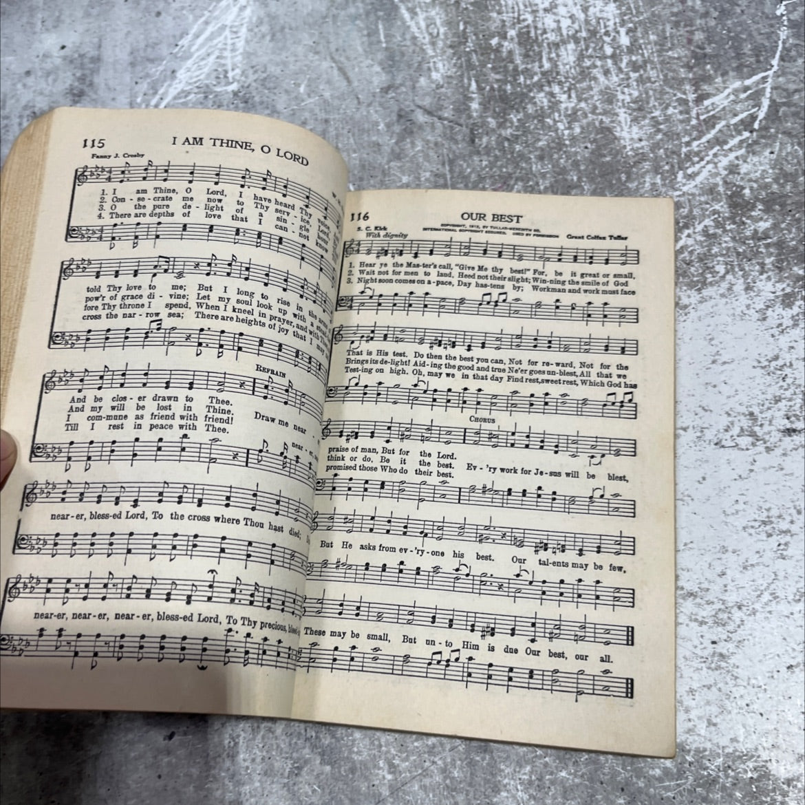 triumphant service songs book, by homer a. rodeheaver, george w. sanville, 1984 Paperback image 4