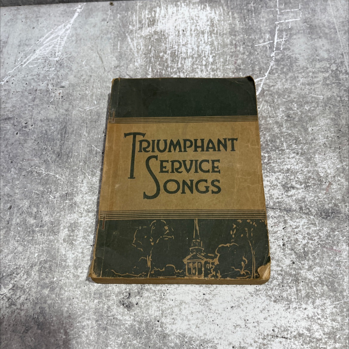 triumphant service songs book, by homer a. rodeheaver, george w. sanville, 1984 Paperback image 1