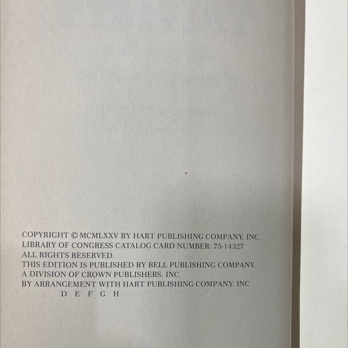 triviata book, by timothy t. fullerton, 1975 Hardcover image 3