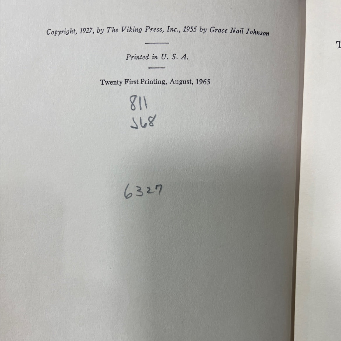 trombones book, by james weldon johnson, 1955 Hardcover image 3