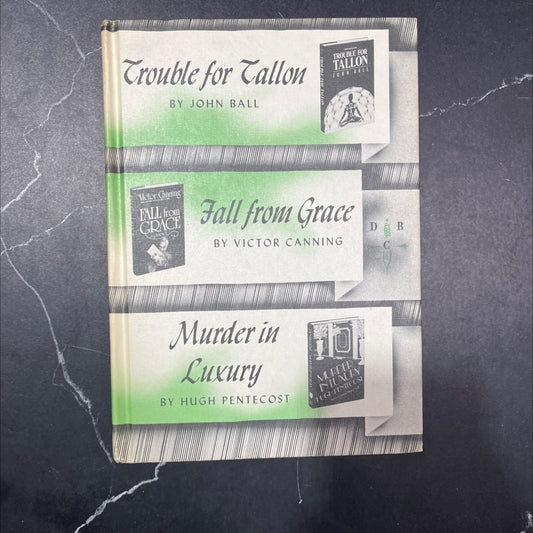 trouble for tallon book, by john ball, 1981 Hardcover image 1