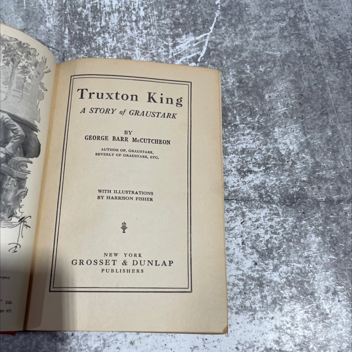 truxton king a story of graustark book, by george barr mccutcheon, 1909 Hardcover image 2