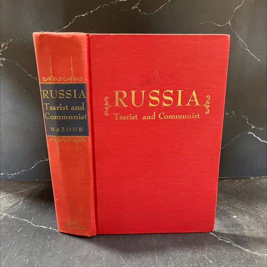 tsarist and communists of the northern village book, by anatole g. mazour, 1962 Hardcover image 1