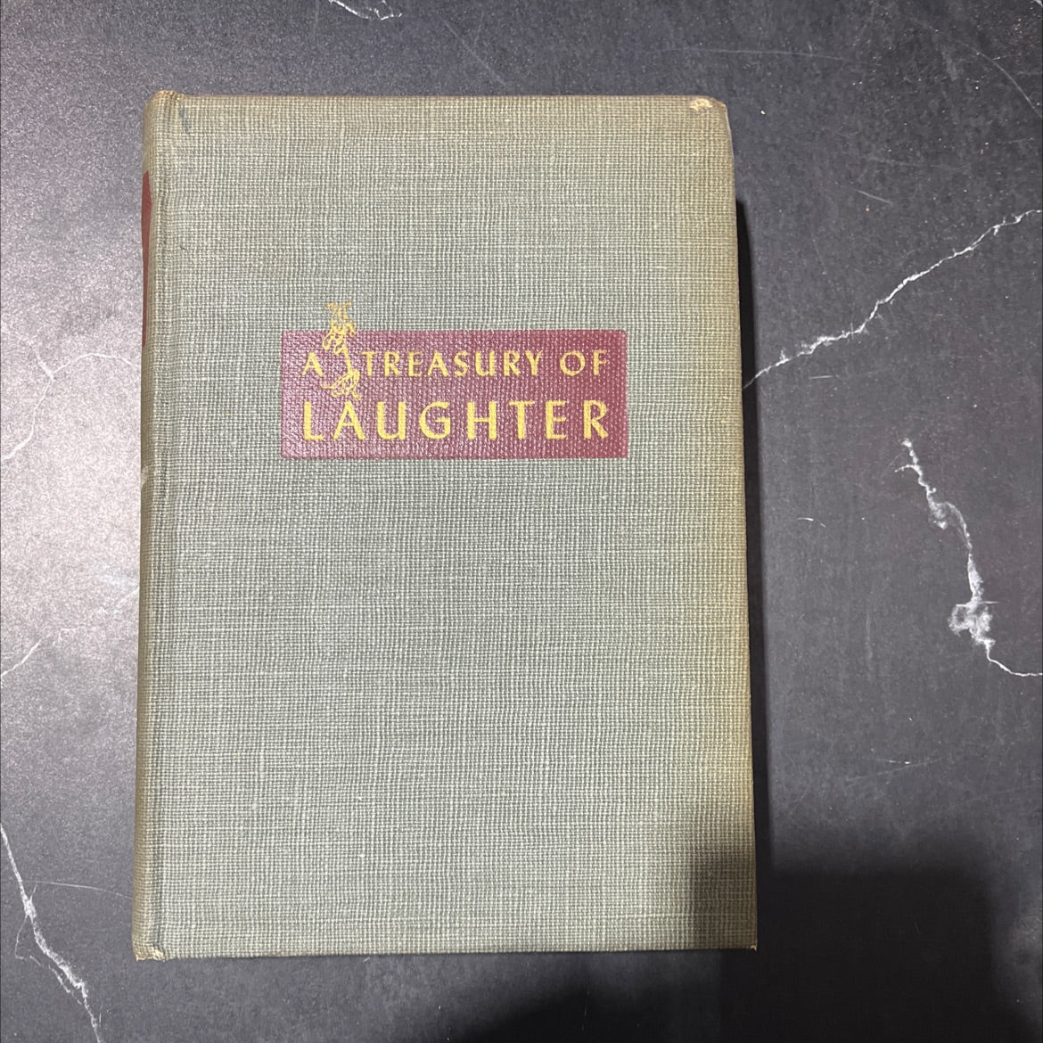 tter g crow roar a treasury of laughter book, by louis untermeyer, 1946 Hardcover image 1