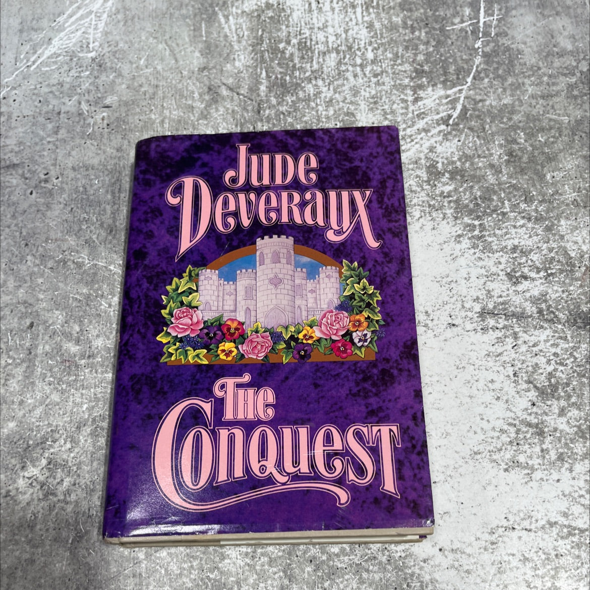 tue conquest book, by jude deveraux, 1991 Hardcover image 1