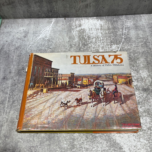 tulsa 75 book, by unknown, 1974 Hardcover image 1
