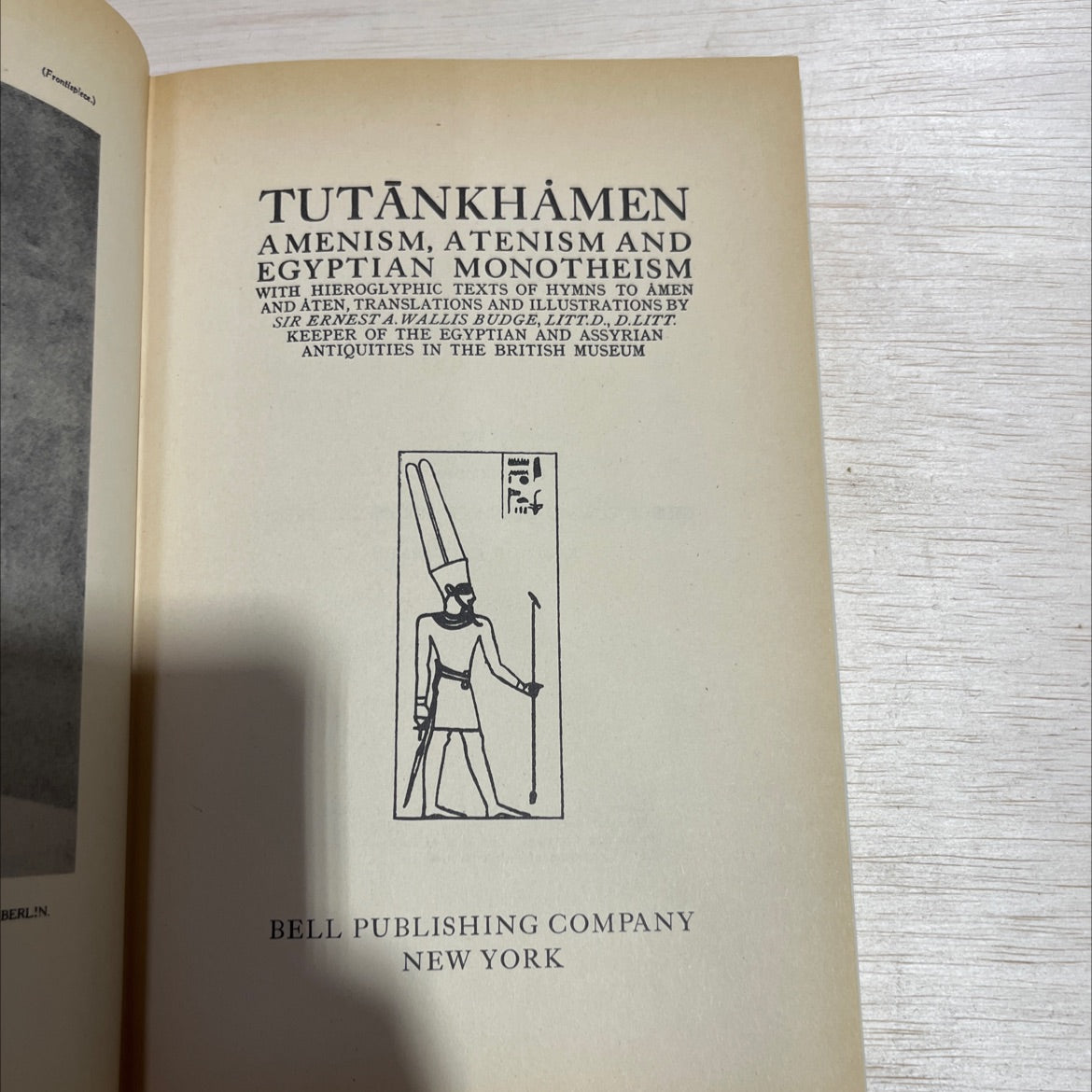tutankhamen amenism, atenism and egyptian monotheism with hieroglyphic texts of hymns to amen and aten, translations image 2