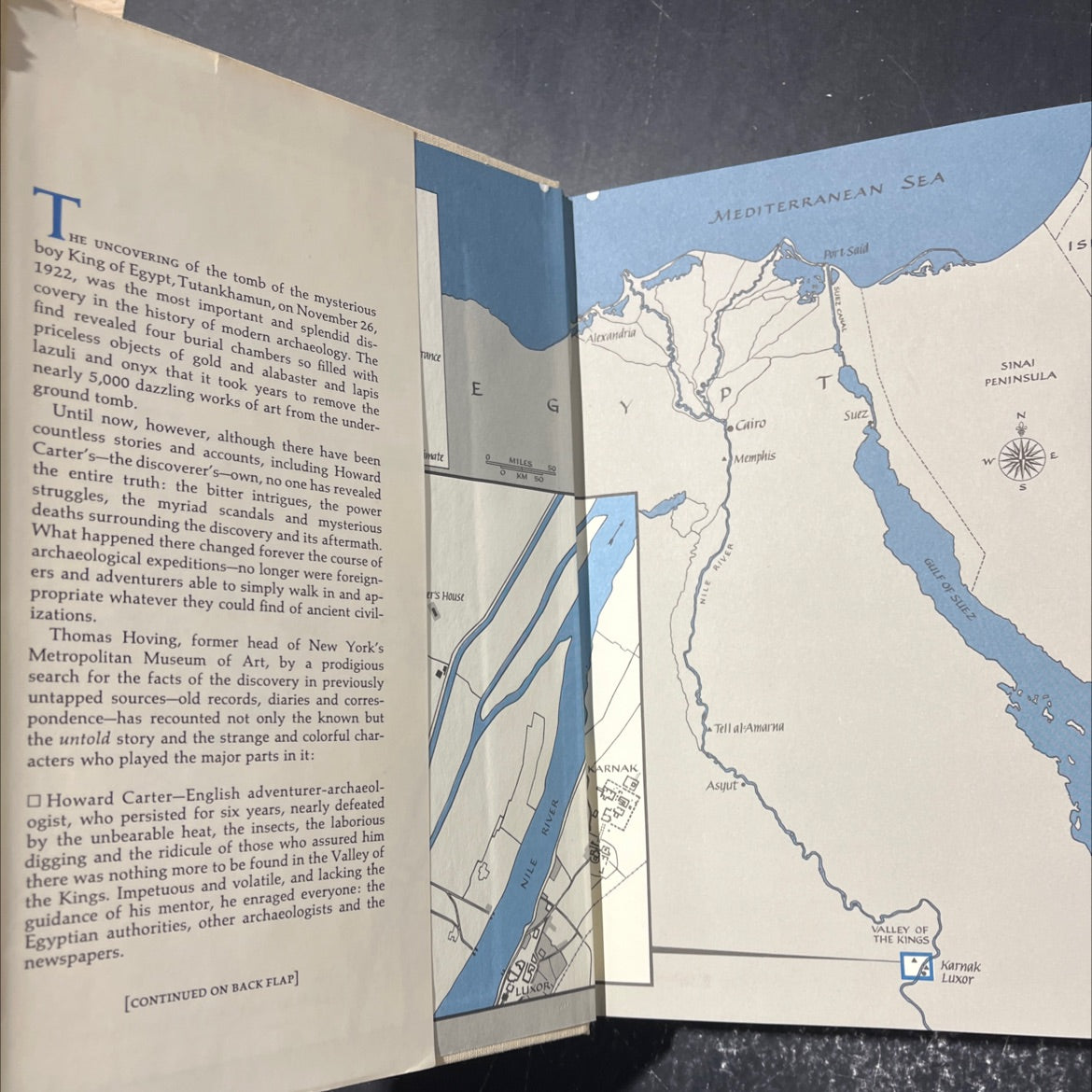 tutankhamun the untold story book, by thomas hoving, 1978 Hardcover image 4