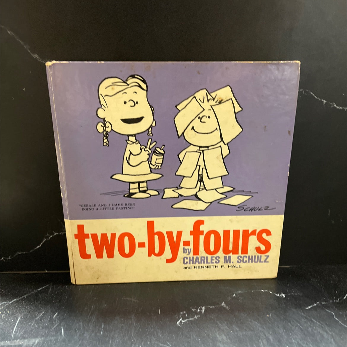 two-by-fours book, by Charles M. Schulz, Kenneth F. Hall, 1965 Hardcover image 1