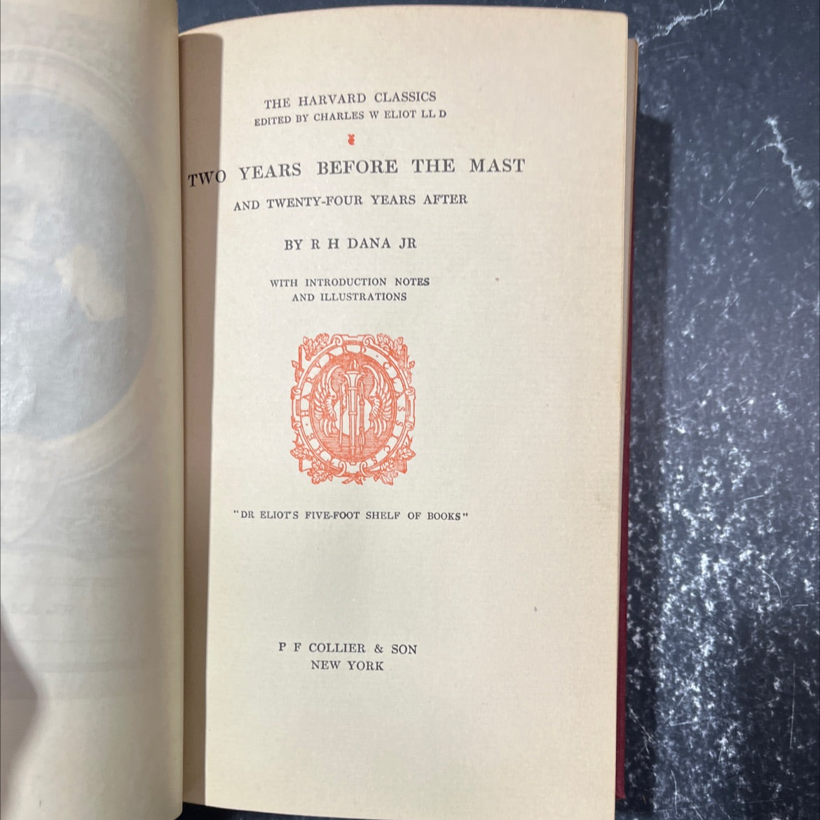 two years before the mast and twenty-four years after book, by r h dana jr, 1909 Hardcover image 2