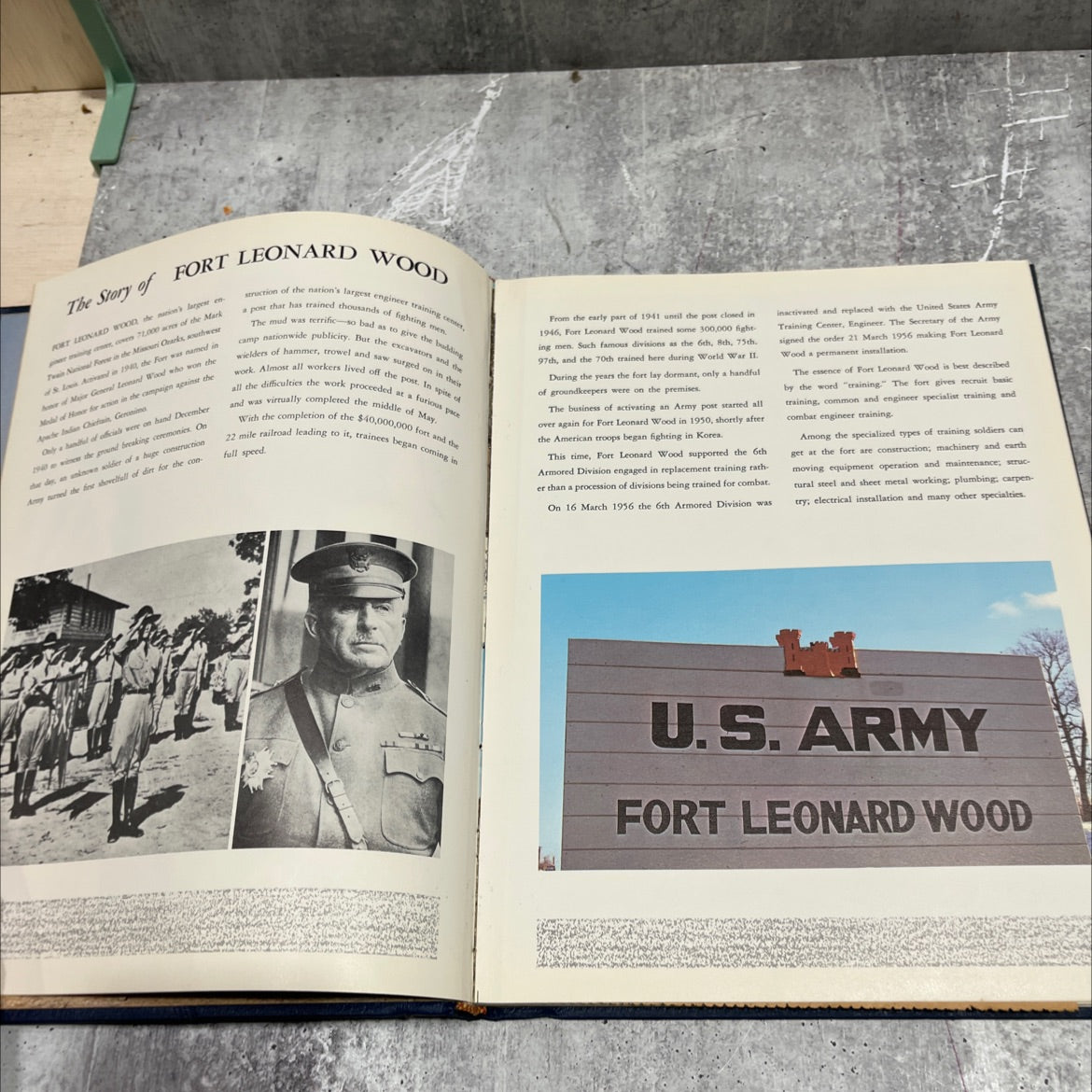 u.s. army training center engineer book, by unknown, 1970 Hardcover image 3