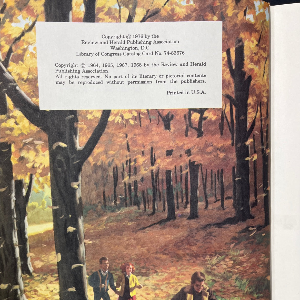 uncle art's bedtime stories volume three book, by Arthur S. Maxwell, 1976 Hardcover image 3