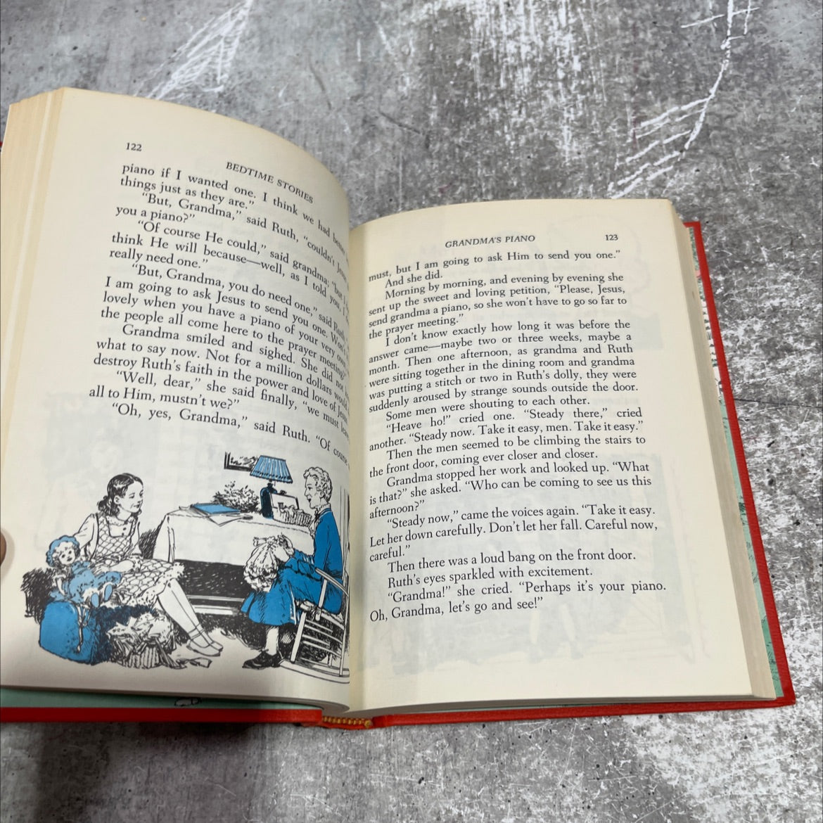 uncle arthur's bedtime stories volume four book, by arthur s. maxwell, 1950 Hardcover image 4