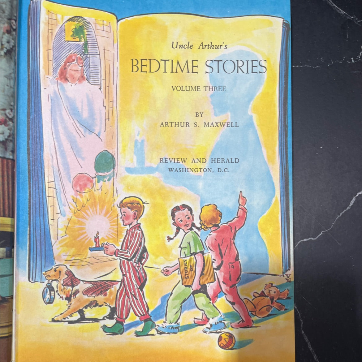 uncle arthur's bedtime stories volume three book, by arthur s. maxwell, 1964 Hardcover image 2