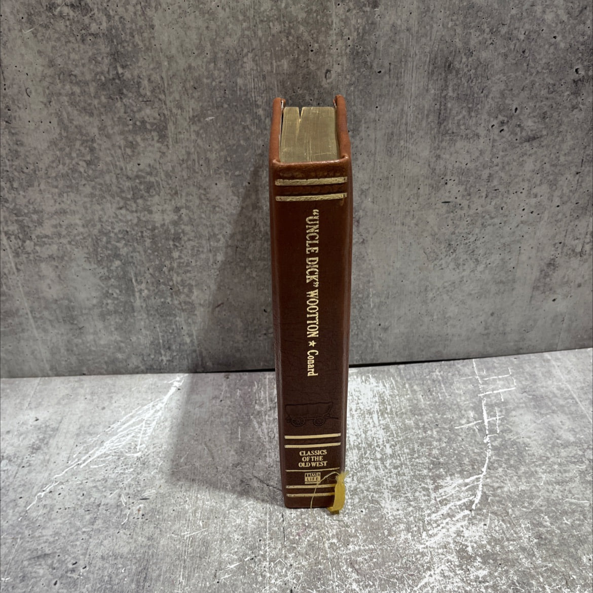 uncle dick wootton the pioneer frontiersman of the rocky mountain region book, by howard louis conard, 1890 Leather image 4