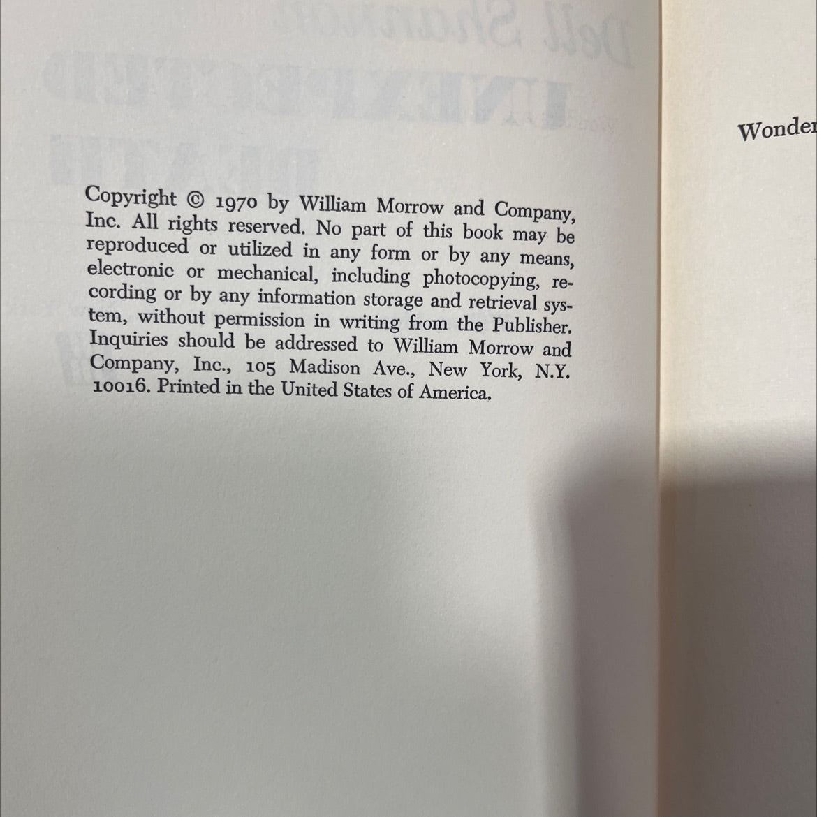 unexpected death book, by dell shannon, 1970 Hardcover image 3