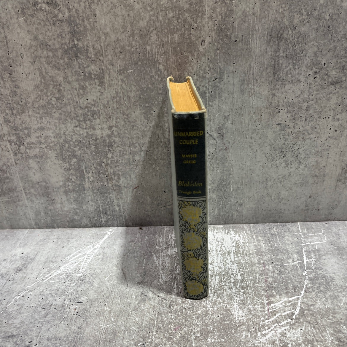 unmarried couple book, by Maysie Greig, 1945 Hardcover image 4