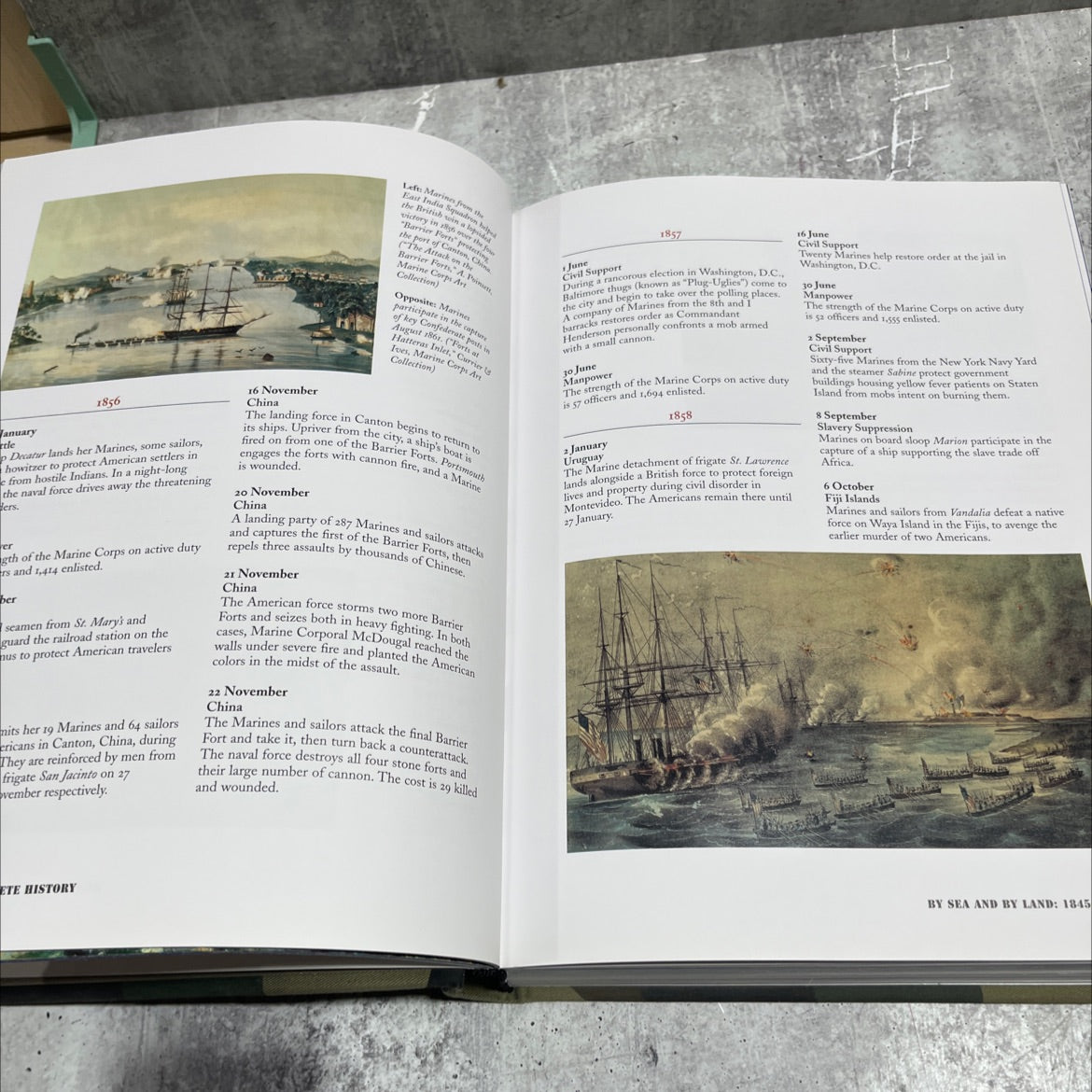 usmc a complete history book, by Colonel Jon T. Hoffman, USMCR, Editor, 2002 Hardcover image 4