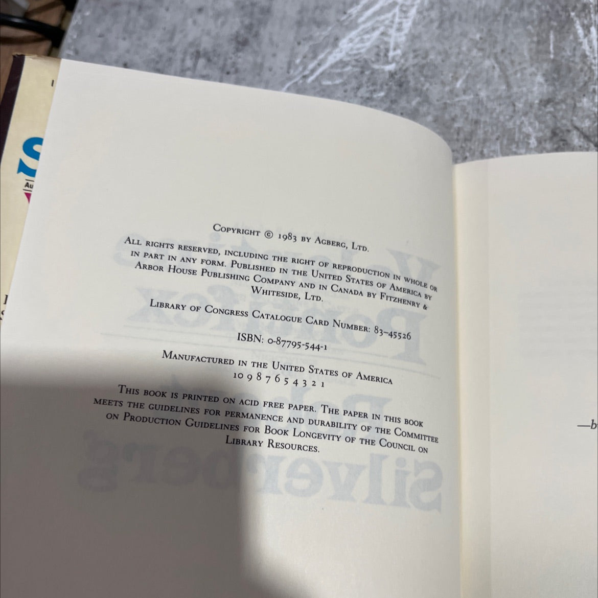 valentine pontifex book, by robert silverberg, 1983 Hardcover image 3