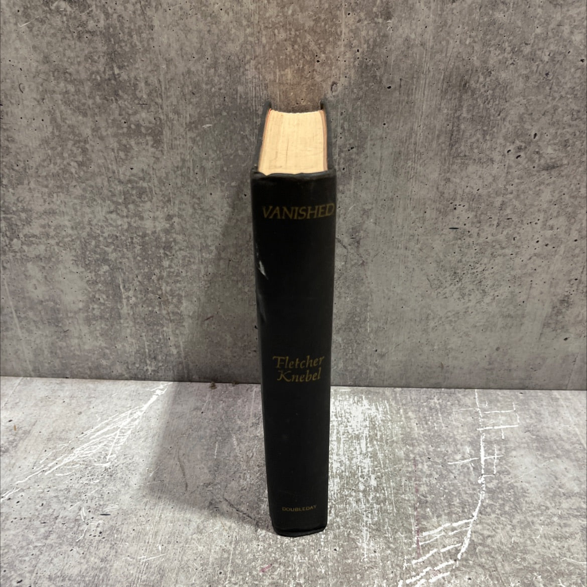 vanished book, by Fletcher Knebel, 1968 Hardcover image 4