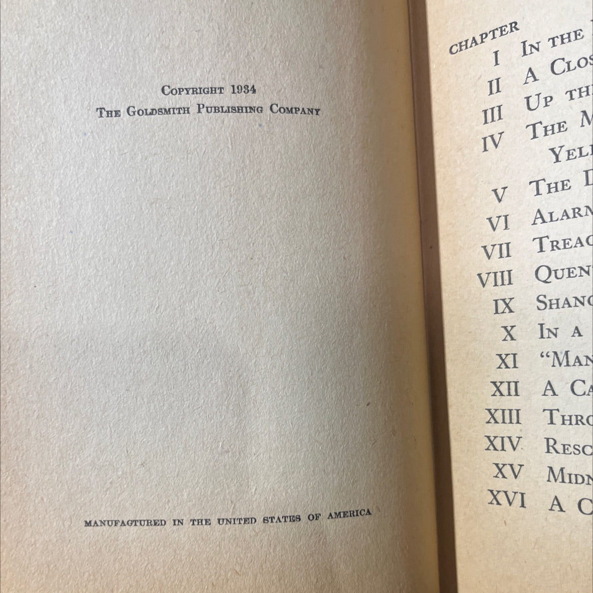 vanishing liner book, by george morse, 1934 Hardcover image 3