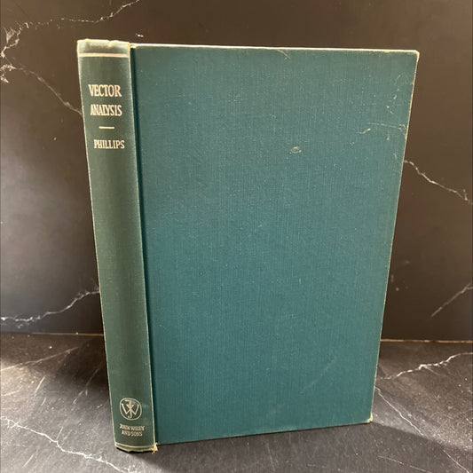 vector analysis illustrated book, by h. b. phillips, 1957 Hardcover image 1