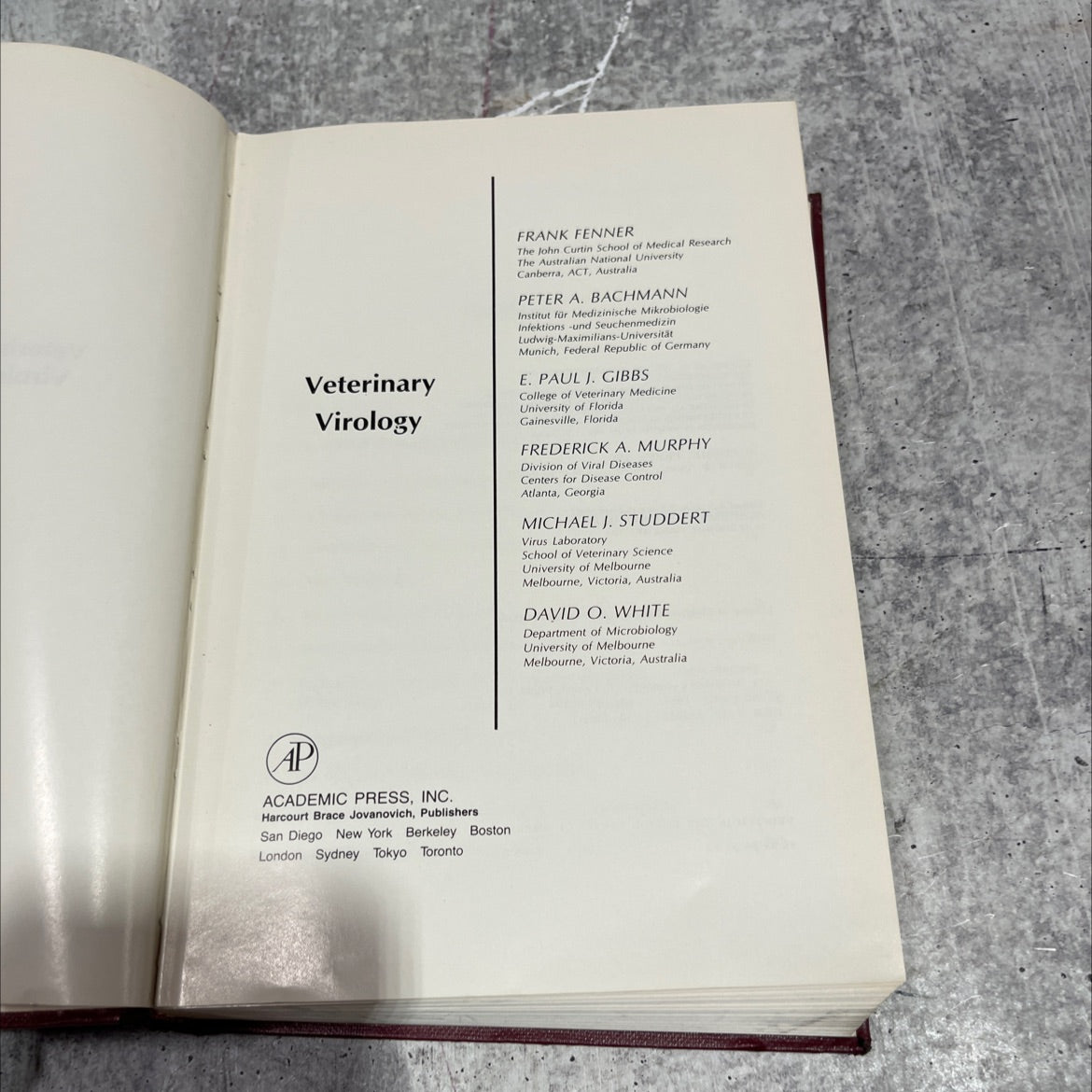 veterinary virology book, by frank fenner, peter a. bachmann, e. paul j. gibbs, frederick a. murphy, michael j. image 2