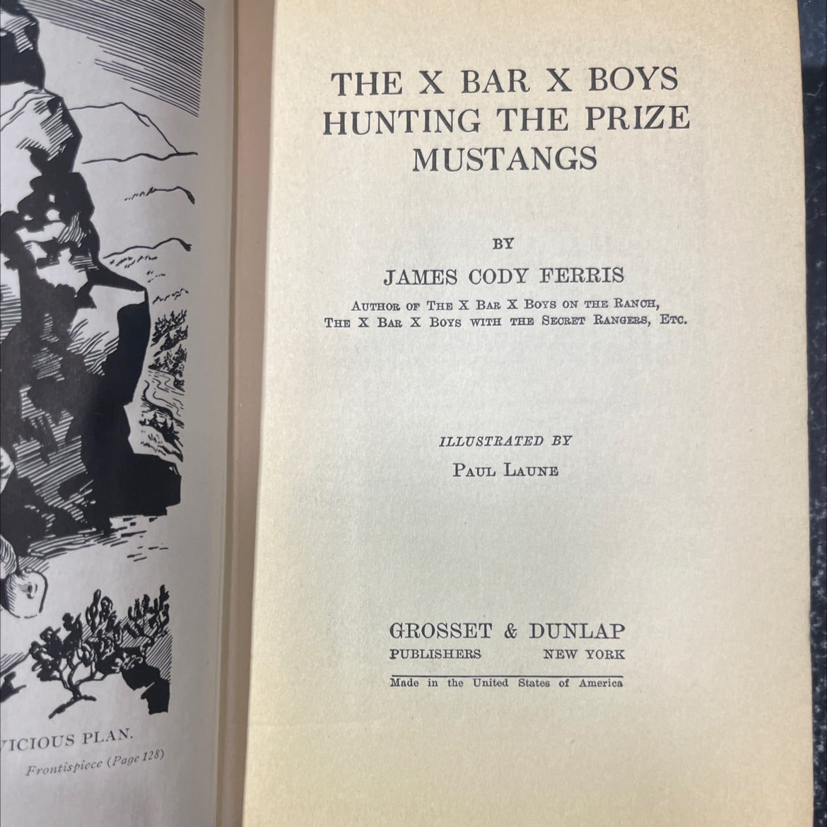 vicious plan book, by james cody ferris, 1937 Hardcover image 2