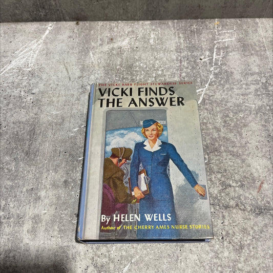 vicki finds the answer book, by helen wells, 1947 Hardcover image 1